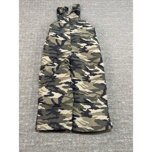 Boys 3T Glaciers Edge Camouflage Snow Bib  Overall Pants